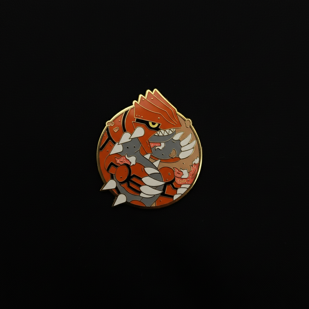 Pokemon Groudon Pin