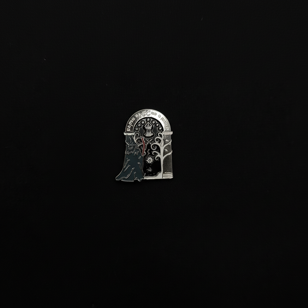 Lord of the Rings Gandalf and the Door to Moria