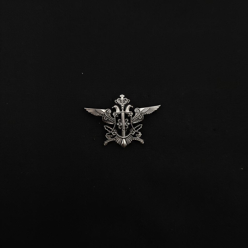 Black Butler Eagle Logo  Pin