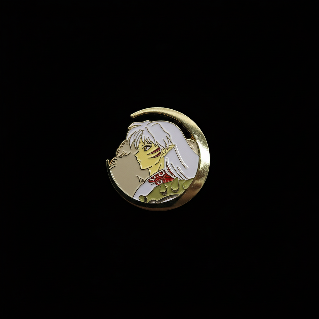 Inuyasha Sesshomaru Cresent Moon Pin