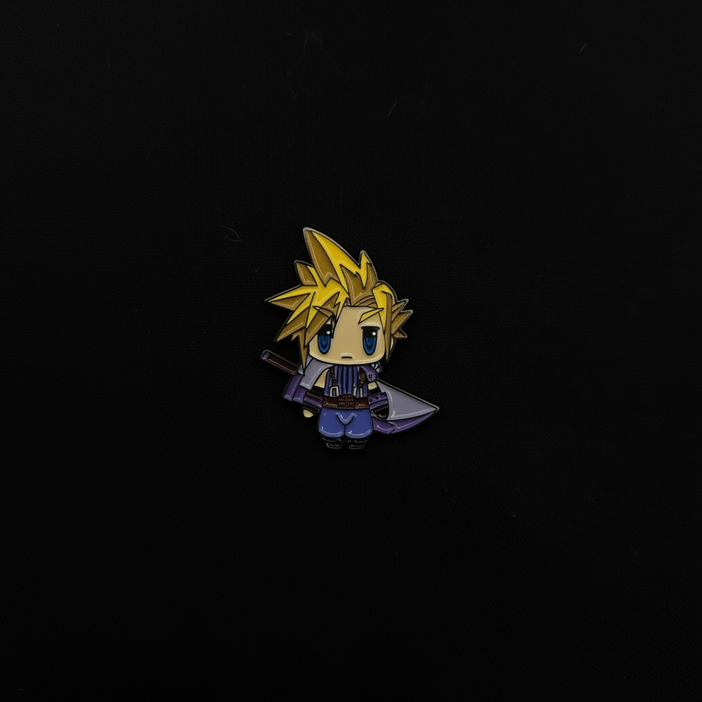 Final Fantasy VII Chibi Cloud Pin