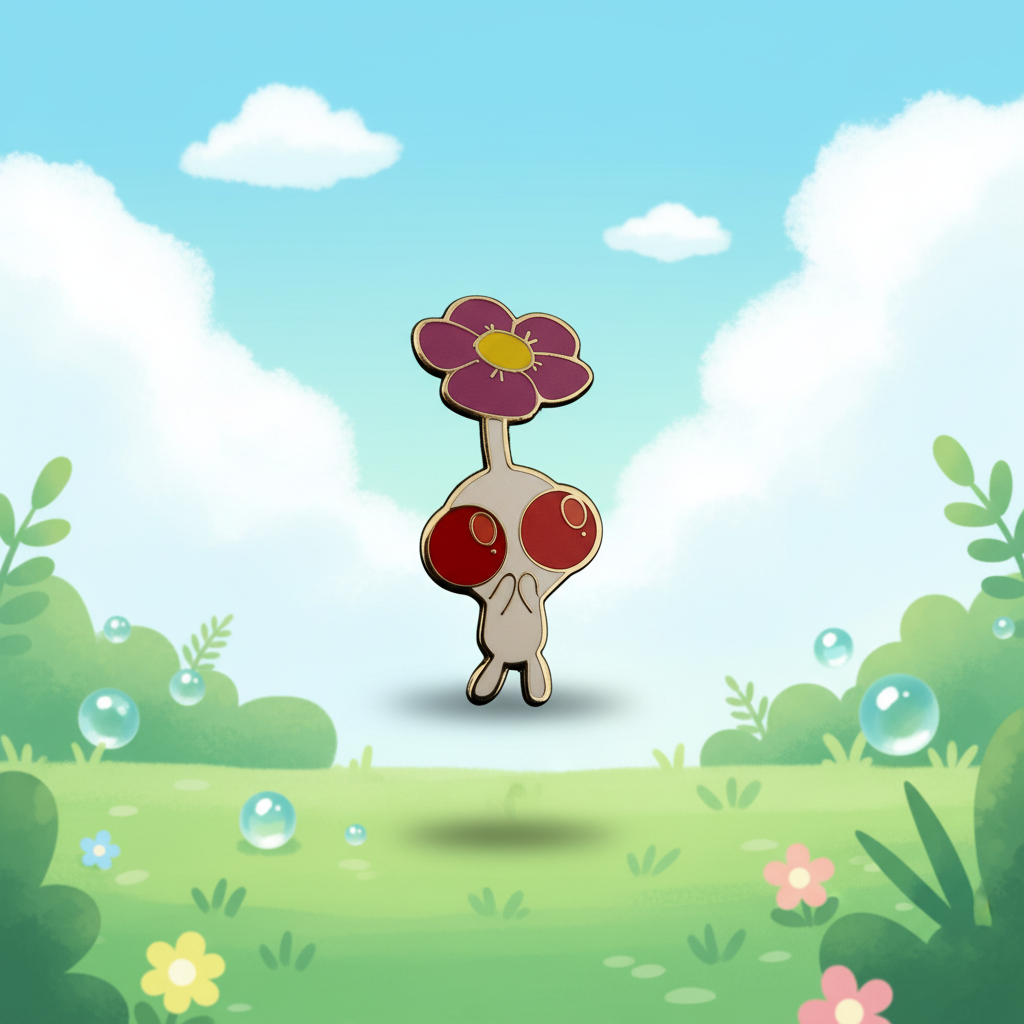 Pikmin Color Pikmin Pins