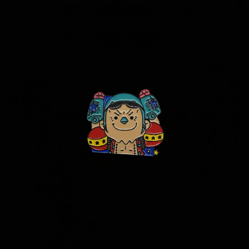 One Piece Character Set and Individual Pins