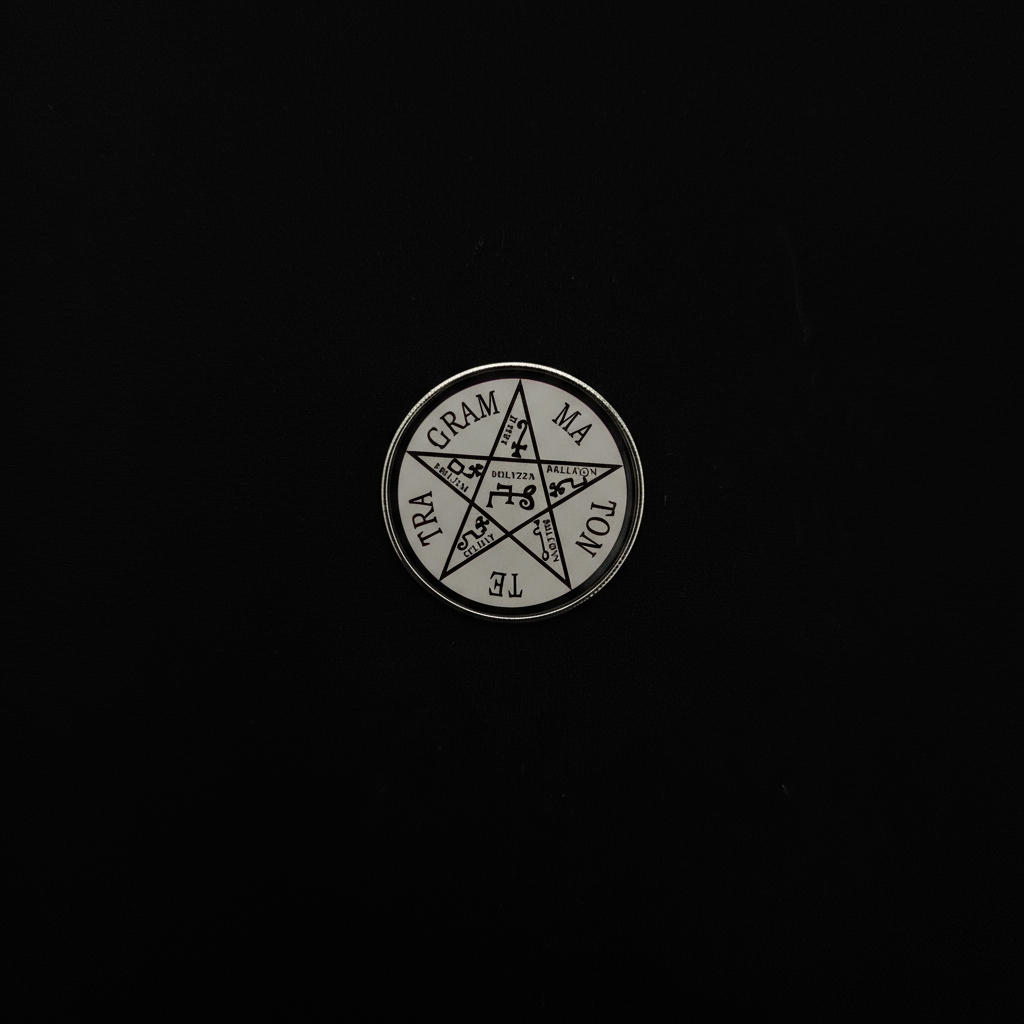 Black Butler Contract Symbol Pin