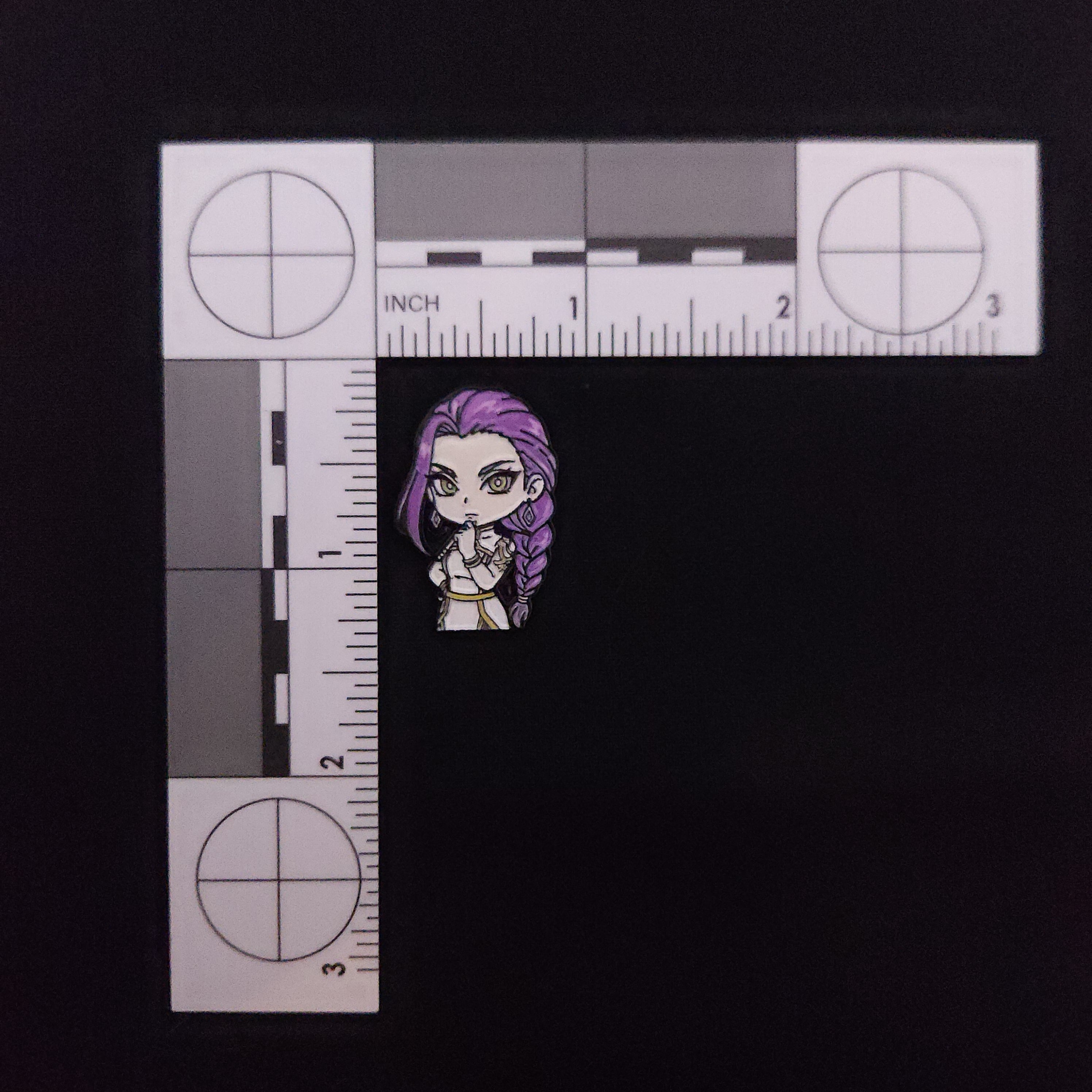 K-Pop Demon Hunters White Uniform Pins