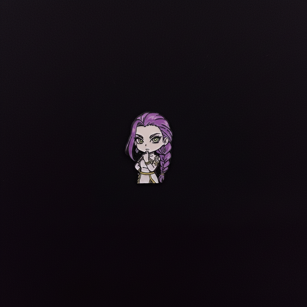 K-Pop Demon Hunters White Uniform Pins