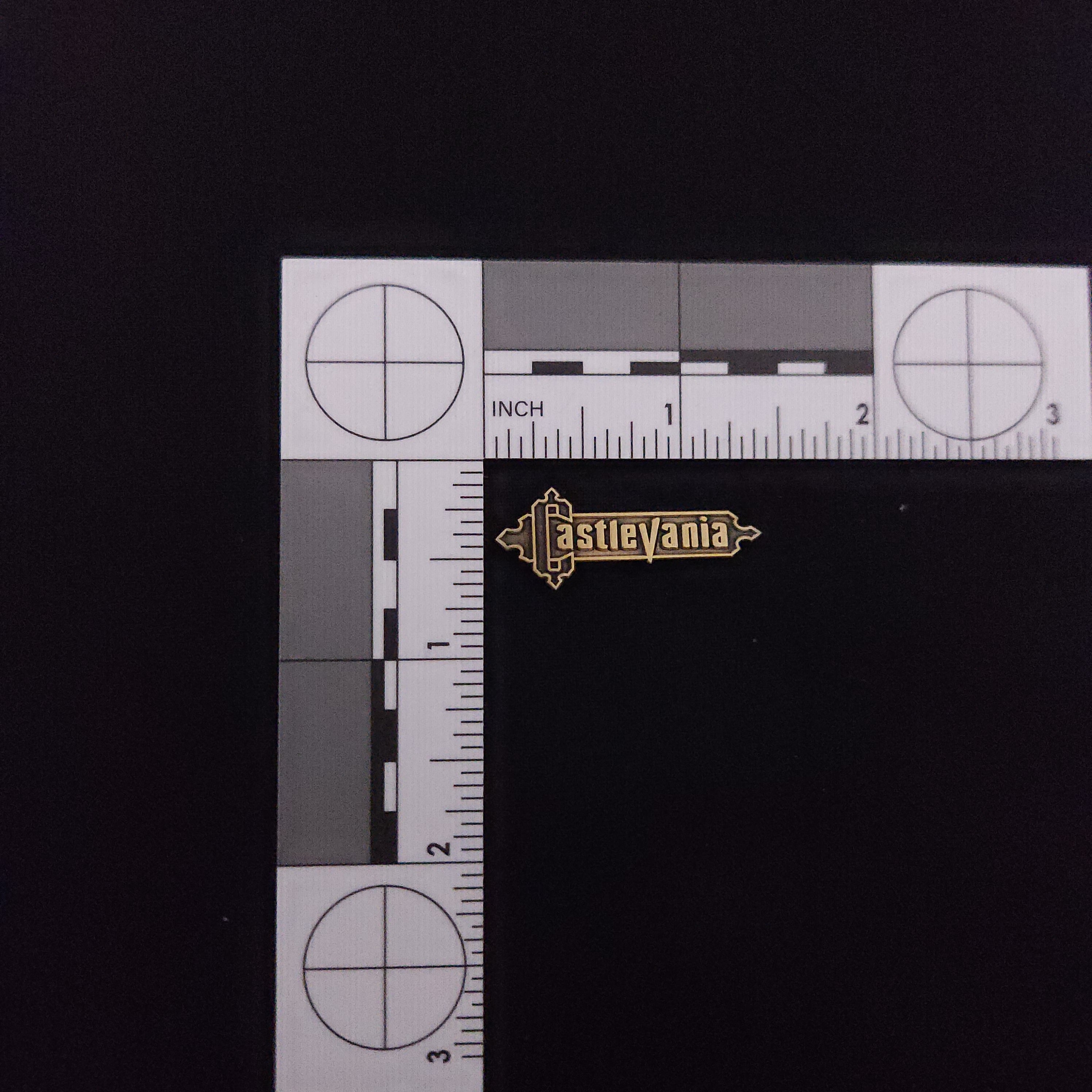 Castlevania Logo Pins