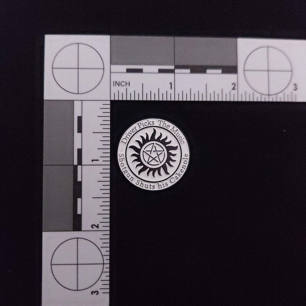Supernatural Anti-Possession Sigil Pin