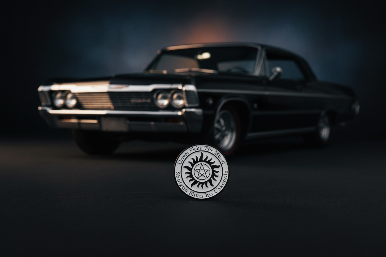 Supernatural Anti-Possession Sigil Pin
