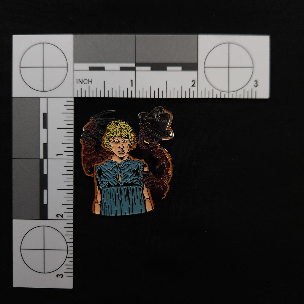 Nightmare on Elm Street Freddy and Nancy Pin