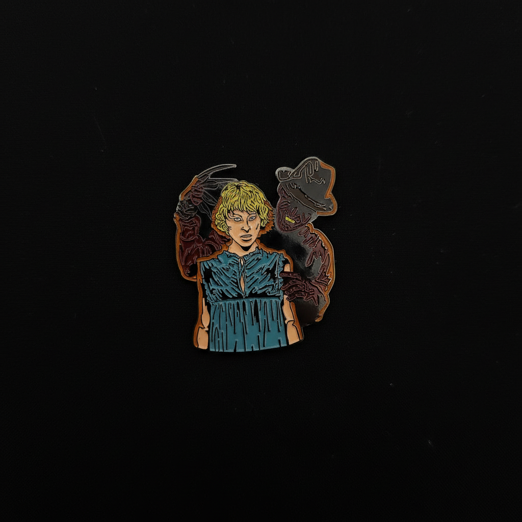 Nightmare on Elm Street Freddy and Nancy Pin