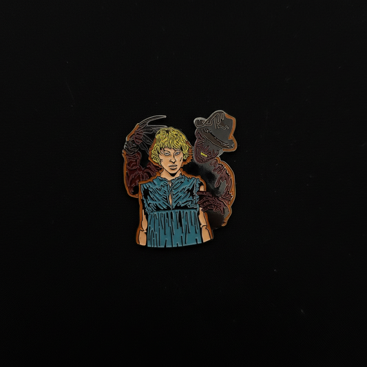 Nightmare on Elm Street Freddy and Nancy Pin