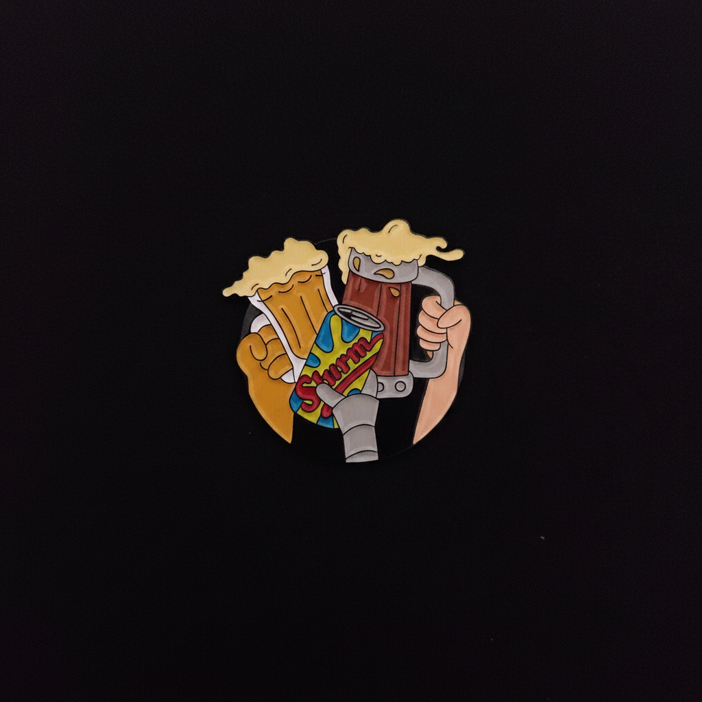 Futurama Cheers Pin