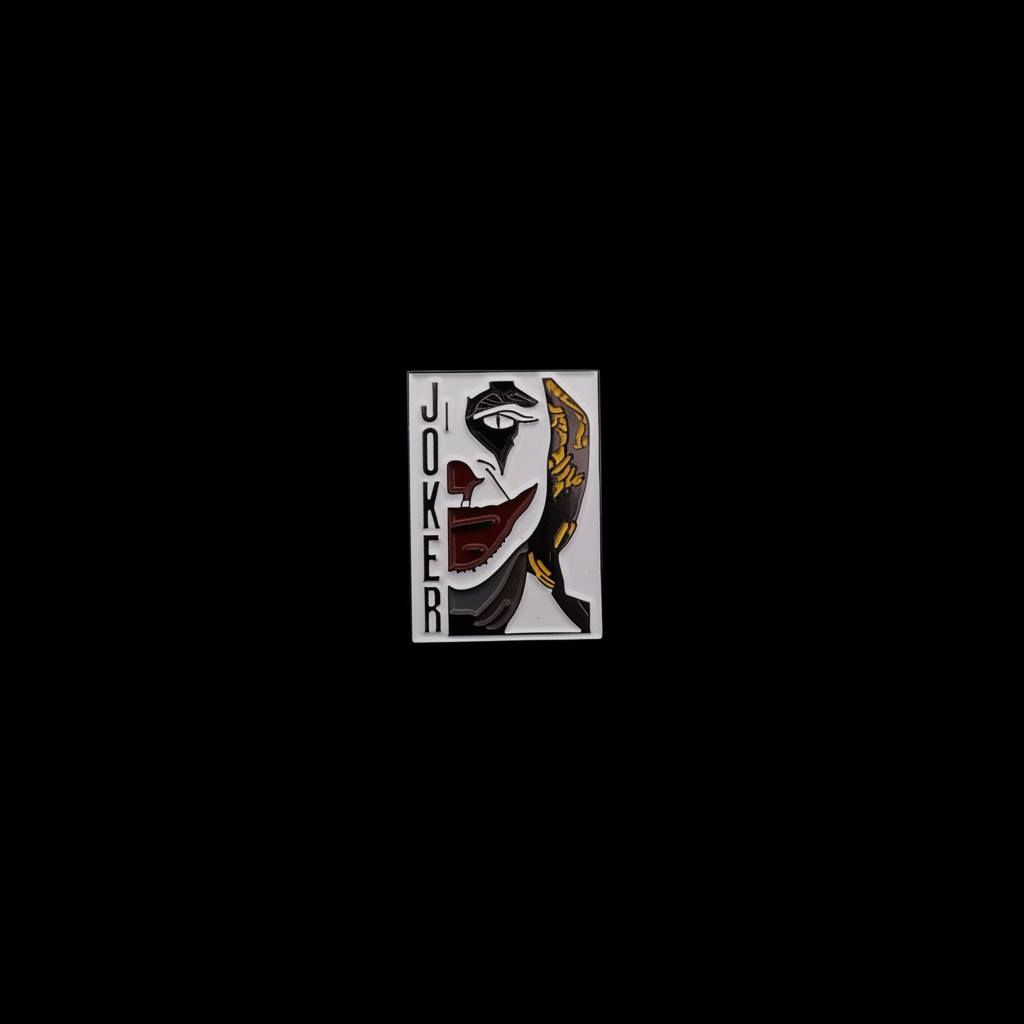 DC Comics “JOKER” Face Pin