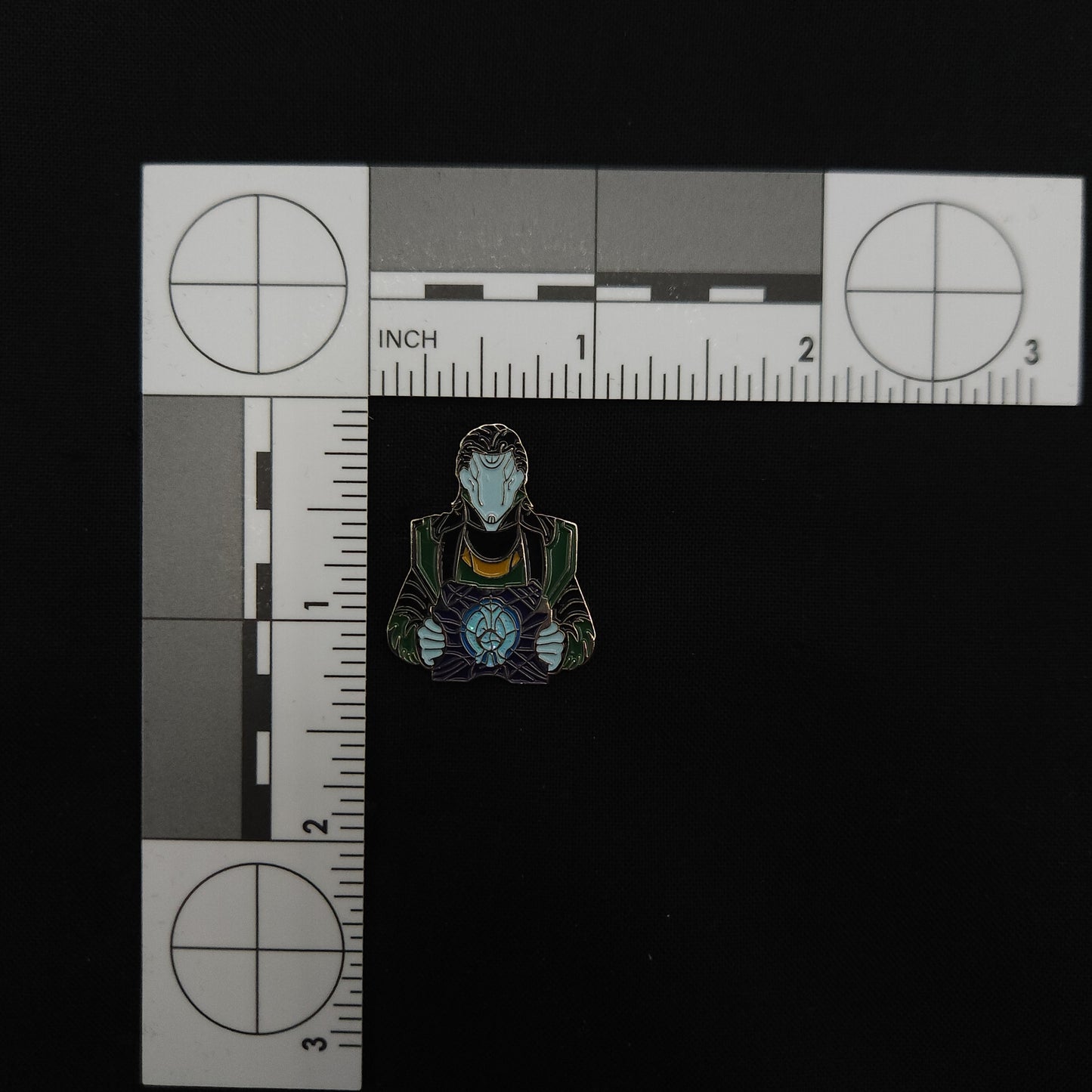 Marvel Loki with Tesseract Pin