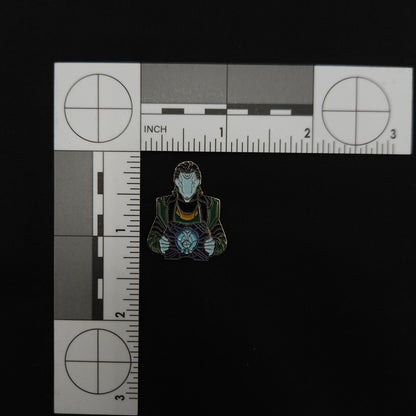 Marvel Loki with Tesseract Pin