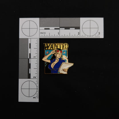 One Piece Wanted Pins