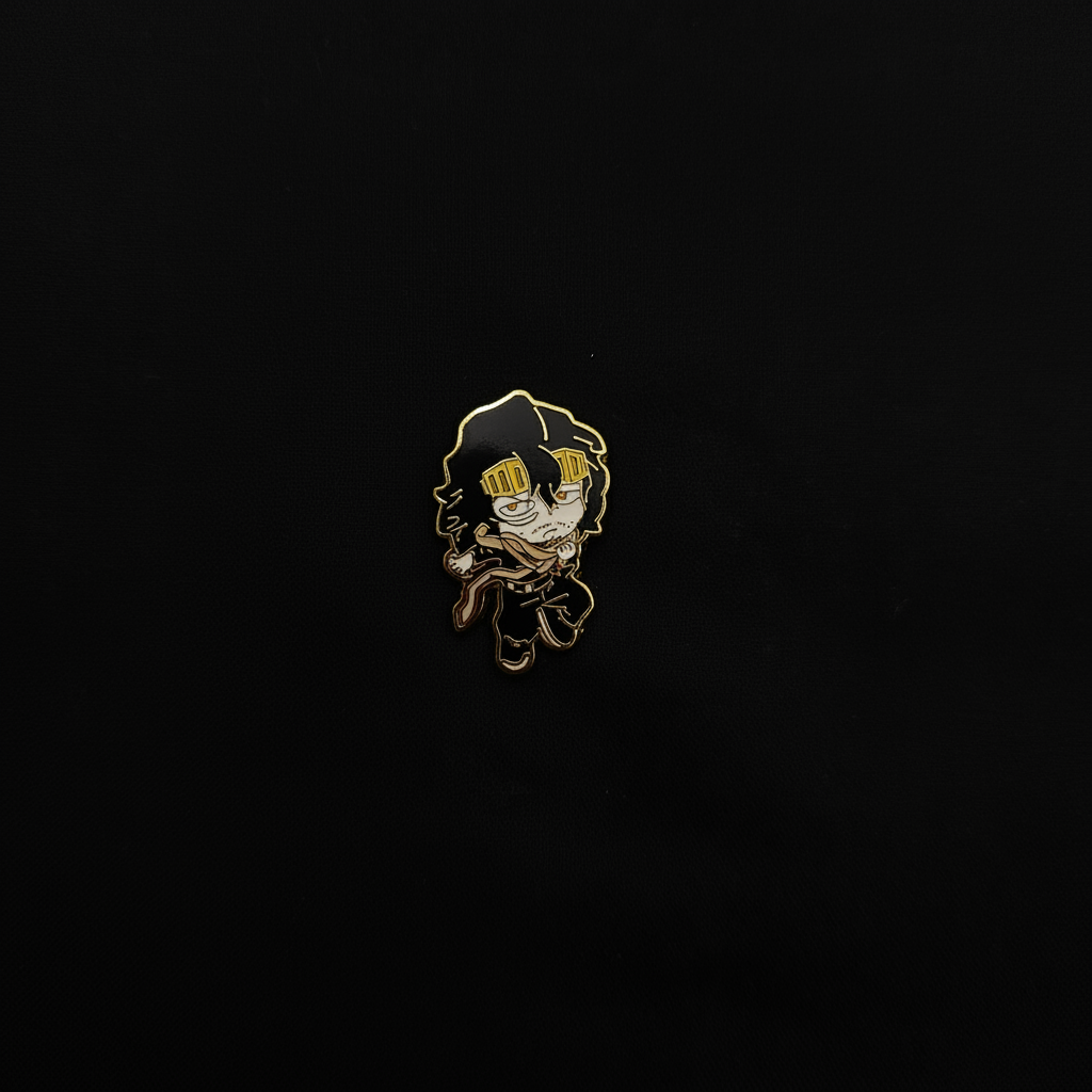 My Hero Academia Eraser Head Mini Pin