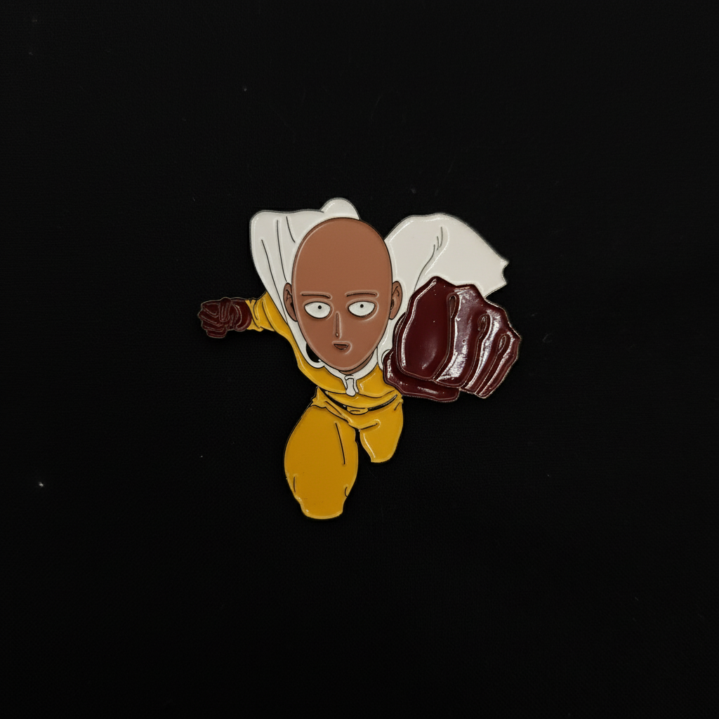 One Punch Man Saitama Punch Pin