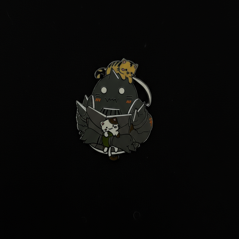 FMA Alphonse with cats