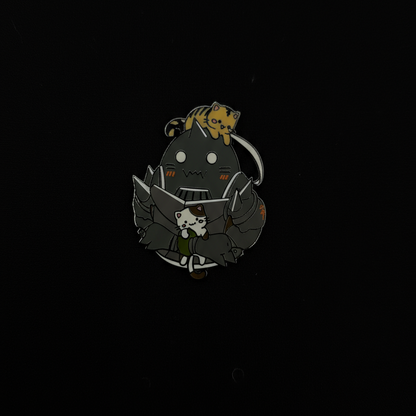 FMA Alphonse with cats