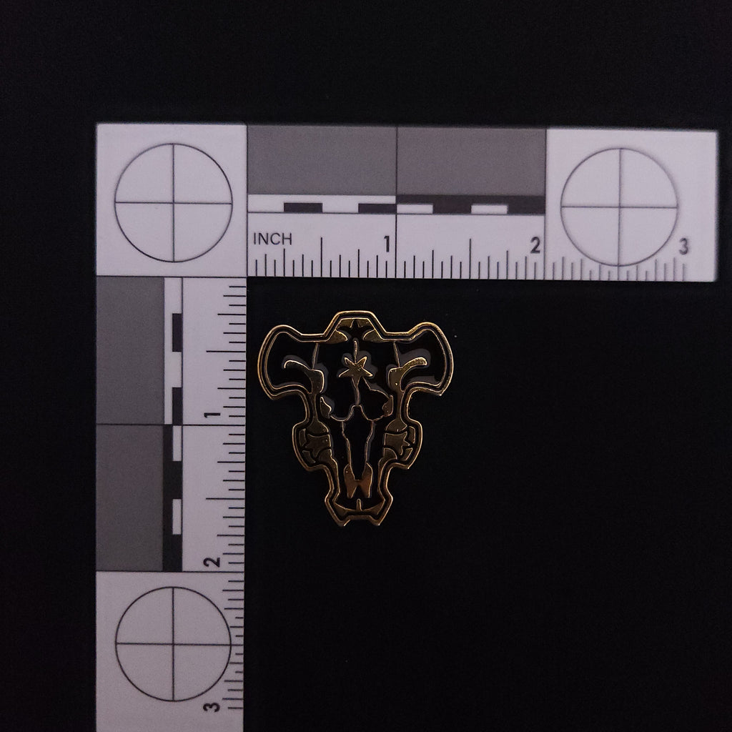 Black Clover Black Bulls Metal Pin