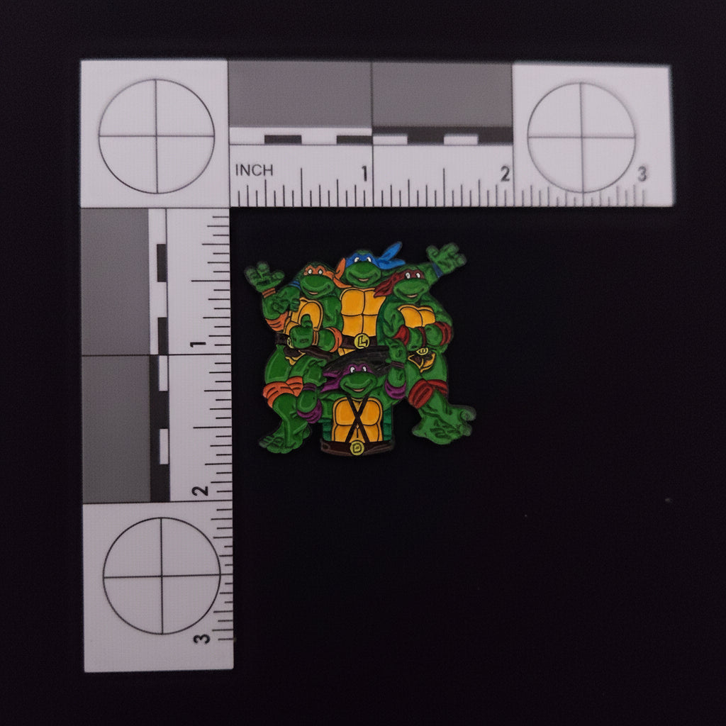 Teenage Mutant Ninja Turtles Four Turtles Pin