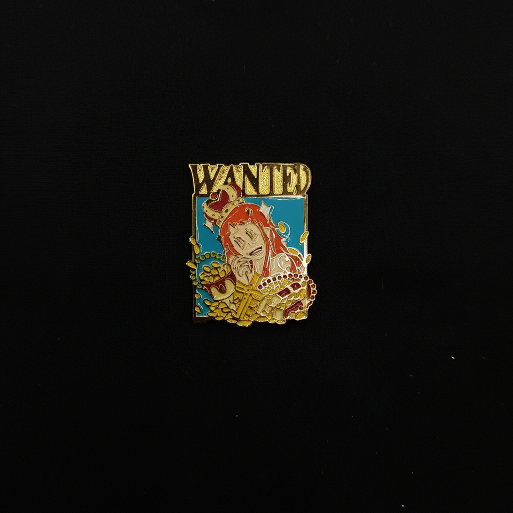 One Piece Wanted Pins