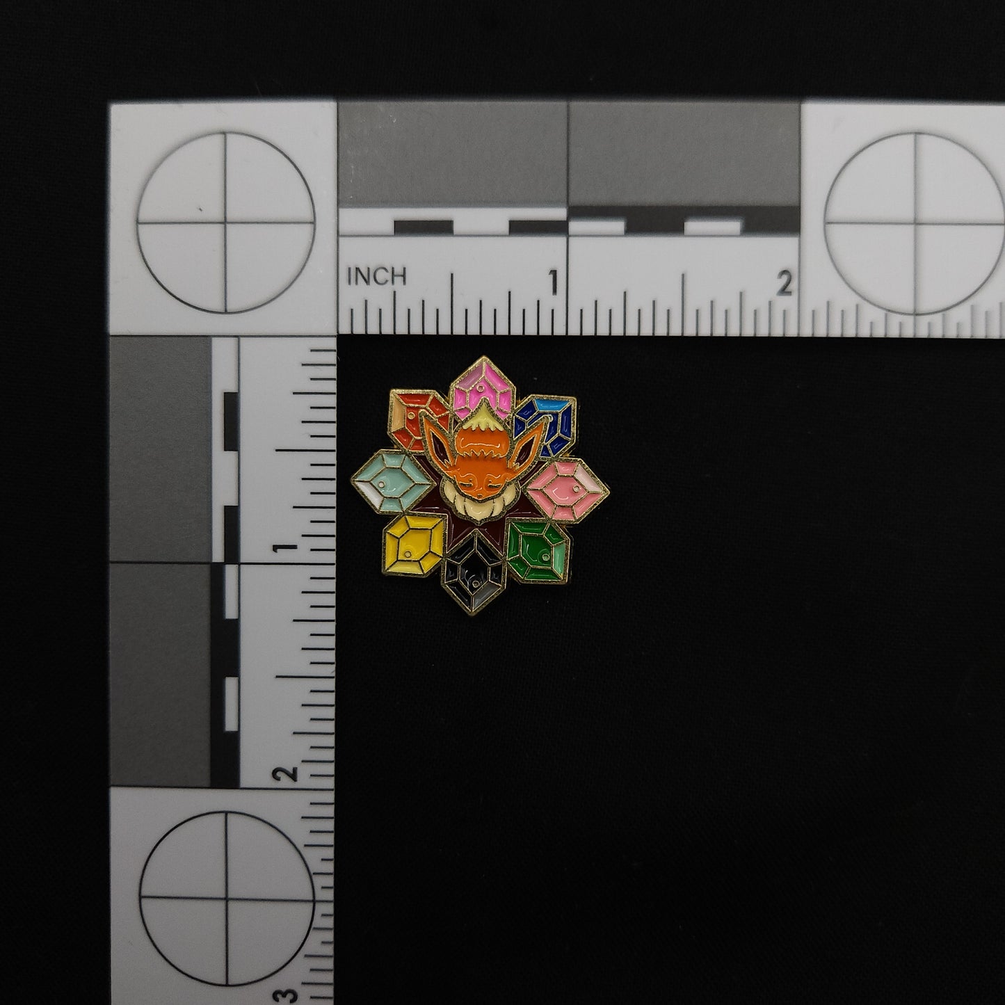 Pokemon Eevee and the Evolution Stones Pin
