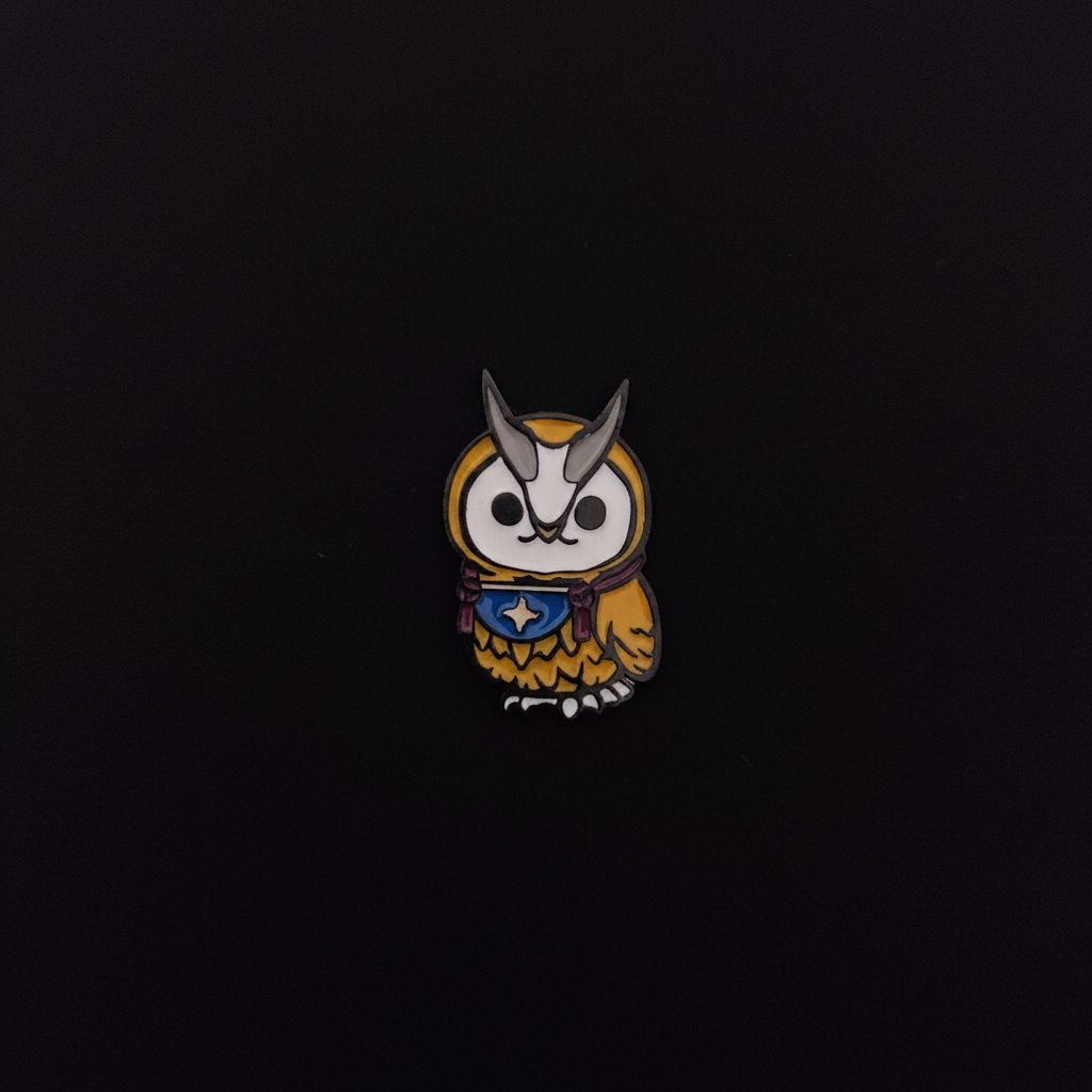 Monster Hunter Cohoot Pin