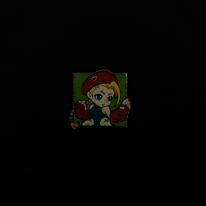 Street Fighter Cami Character Pin