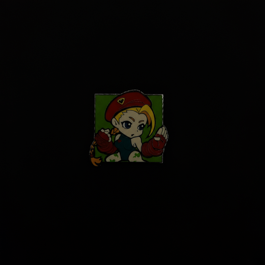 Street Fighter Cami Character Pin
