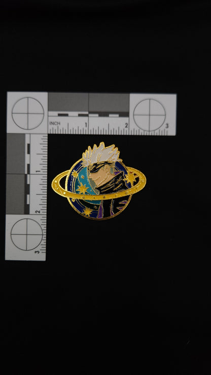 Jujutsu Kaizen Gojo with Stars Pin