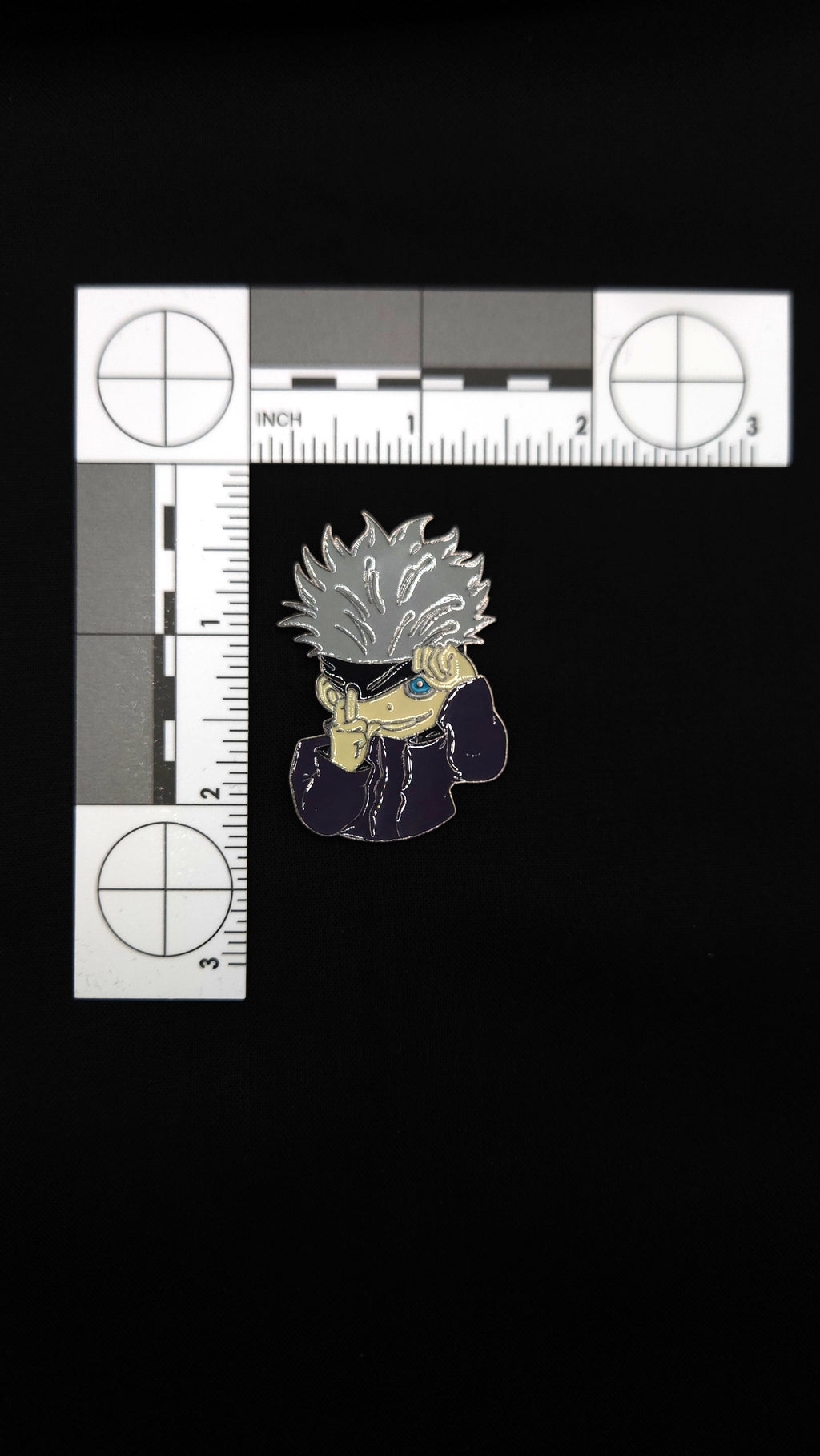 Kaizen Pin Jujutsu Kaizen Gojo Pin – Doc's Pins and Wares