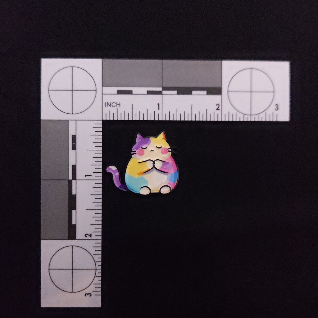 Cats Rainbow Cats Pin