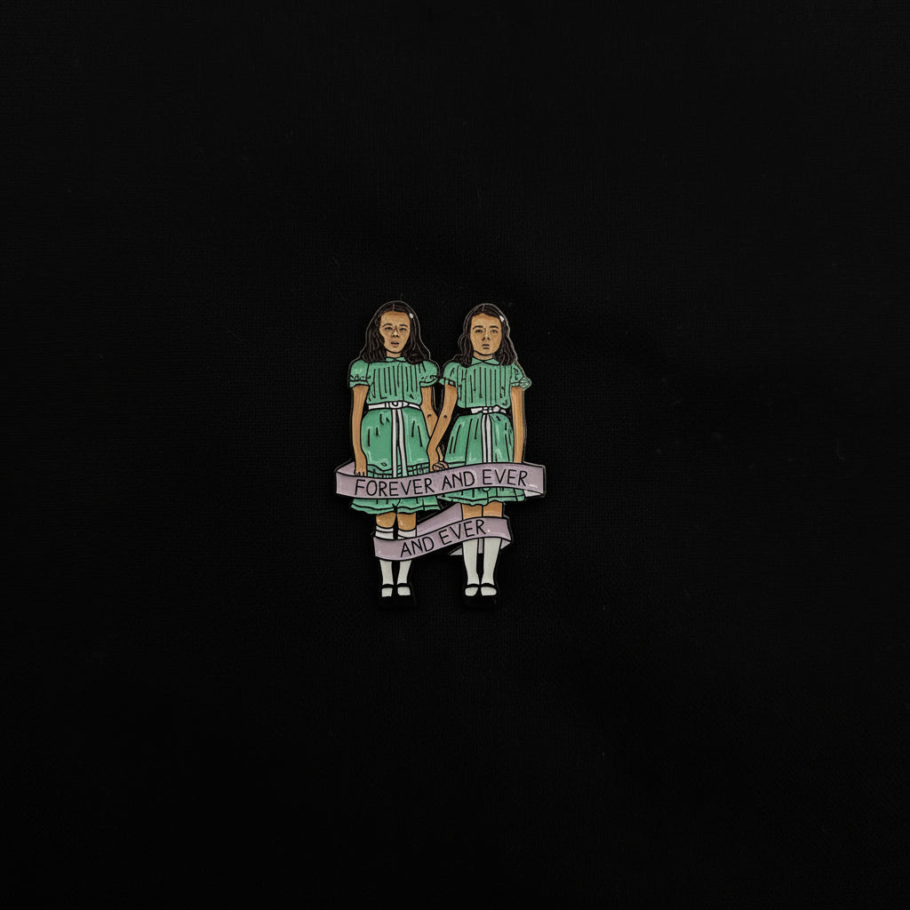 The Shining Twins Pin