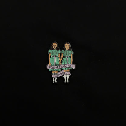 The Shining Twins Pin