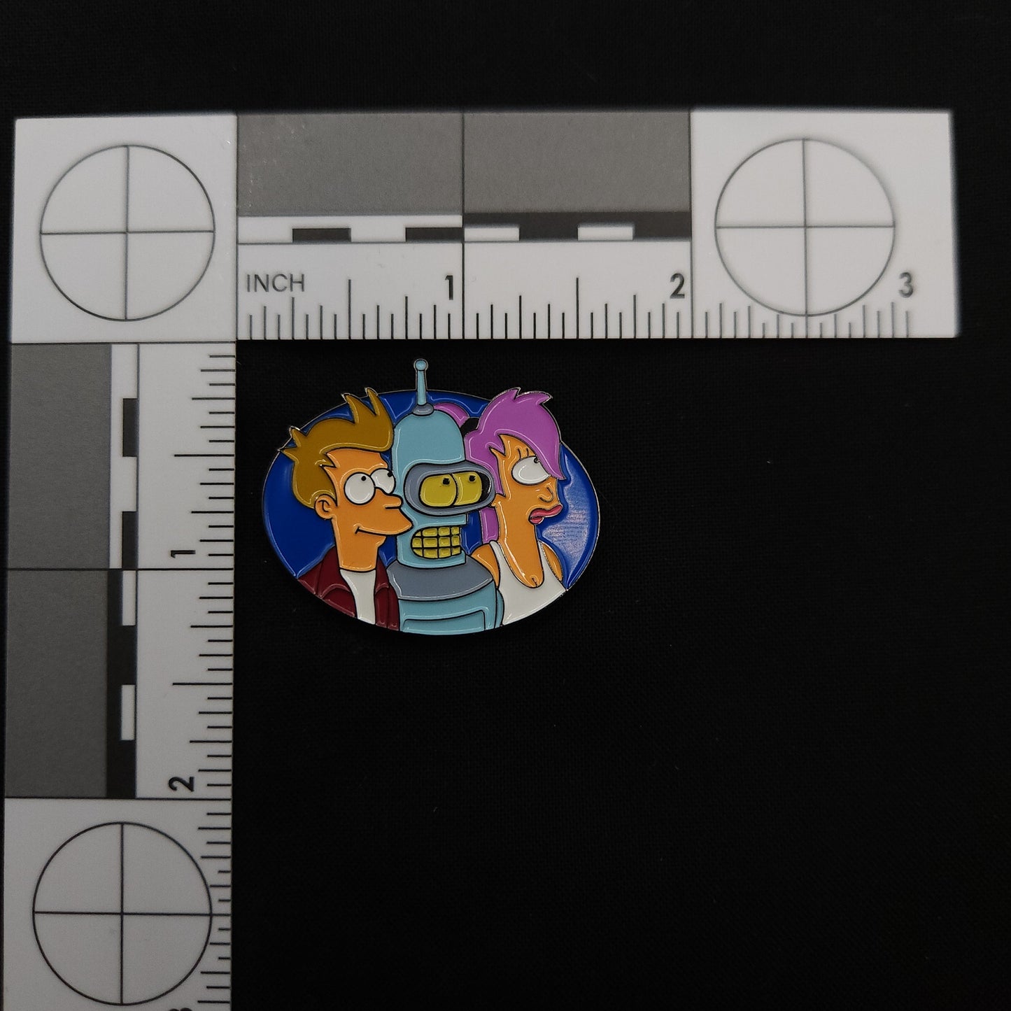 Futurama Fry, Lela and Bender Pin