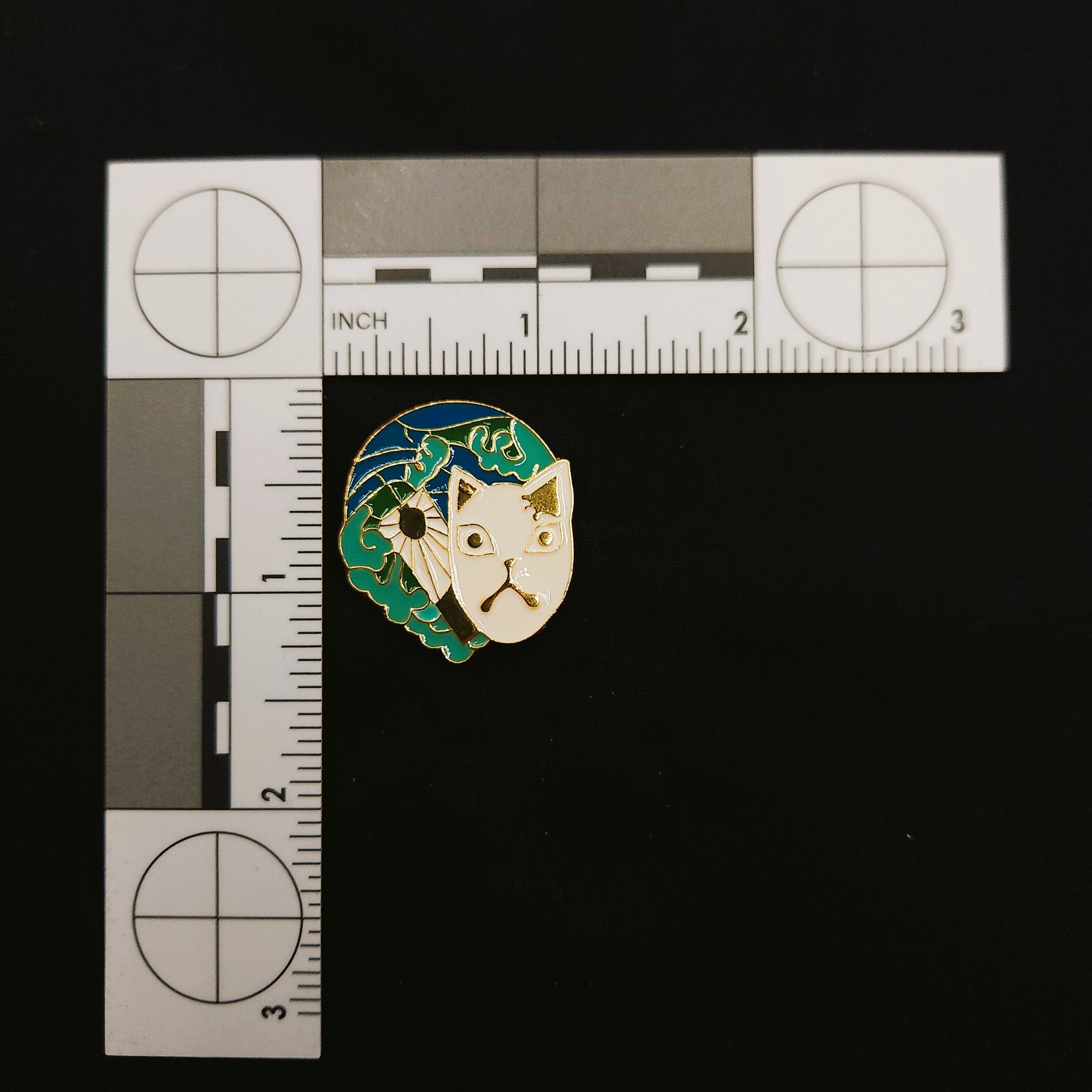 Demon Slayer Kyojuro Mask Pin