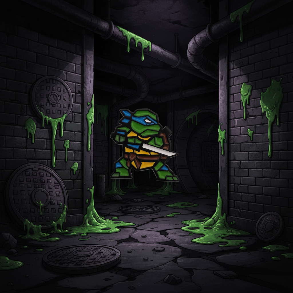 Teenage Mutant Ninja Turtles Leonardo Pin