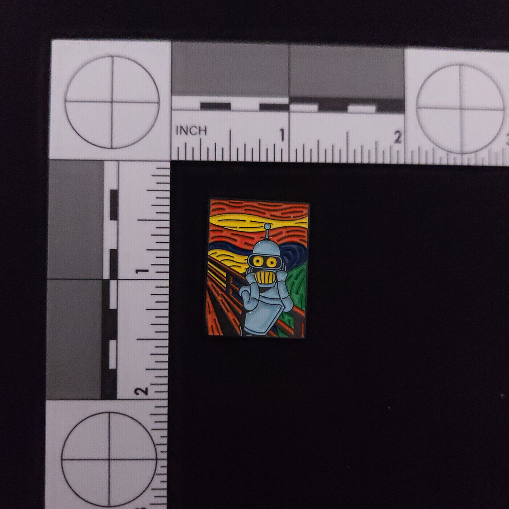 Futurama "The Scream" Bender Pin