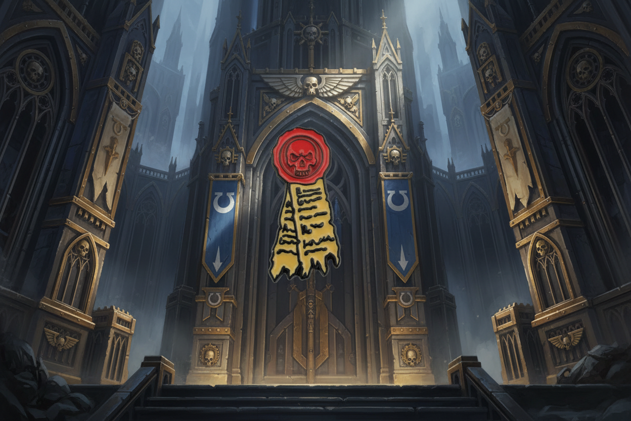 Warhammer 40K Purity Seal Pin