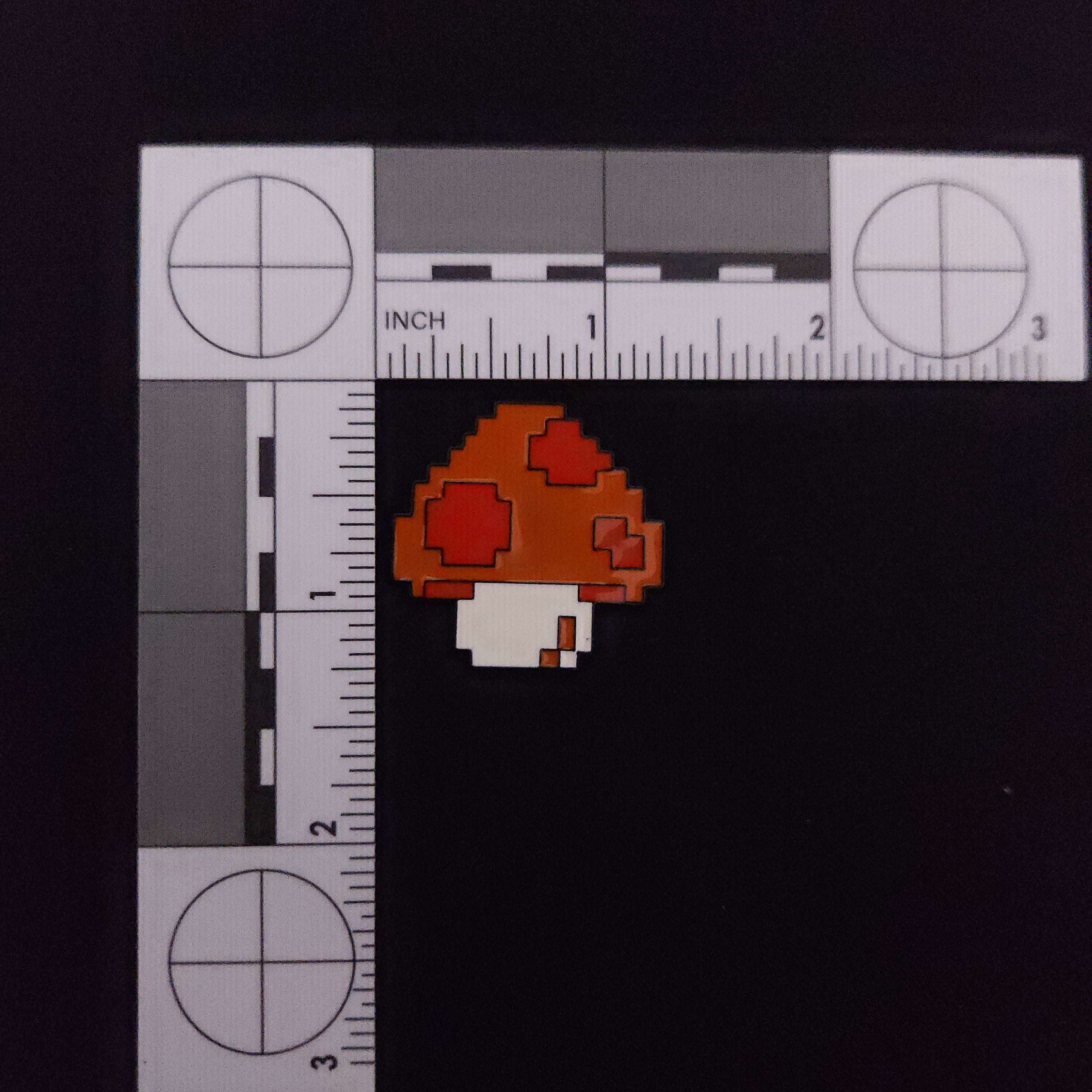 Super Mario Bros. 8-Bit Mushroom Pin