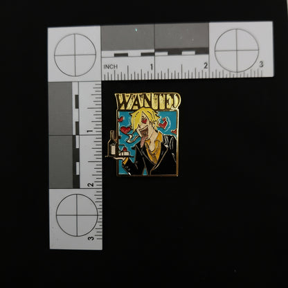 One Piece Wanted Pins