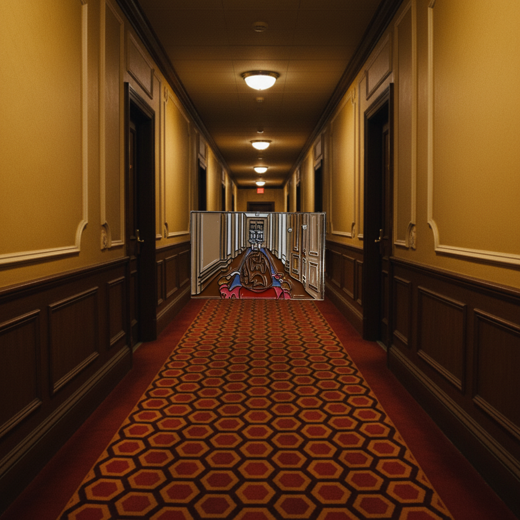 The Shining Hallway Pin