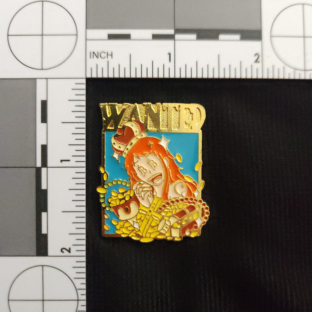 One Piece Wanted Pins