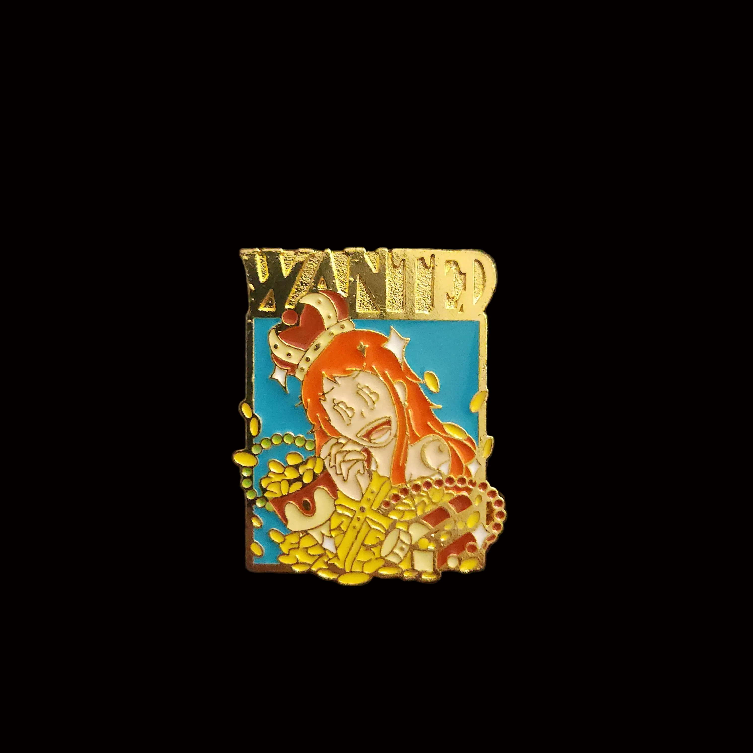 One Piece Wanted Pins