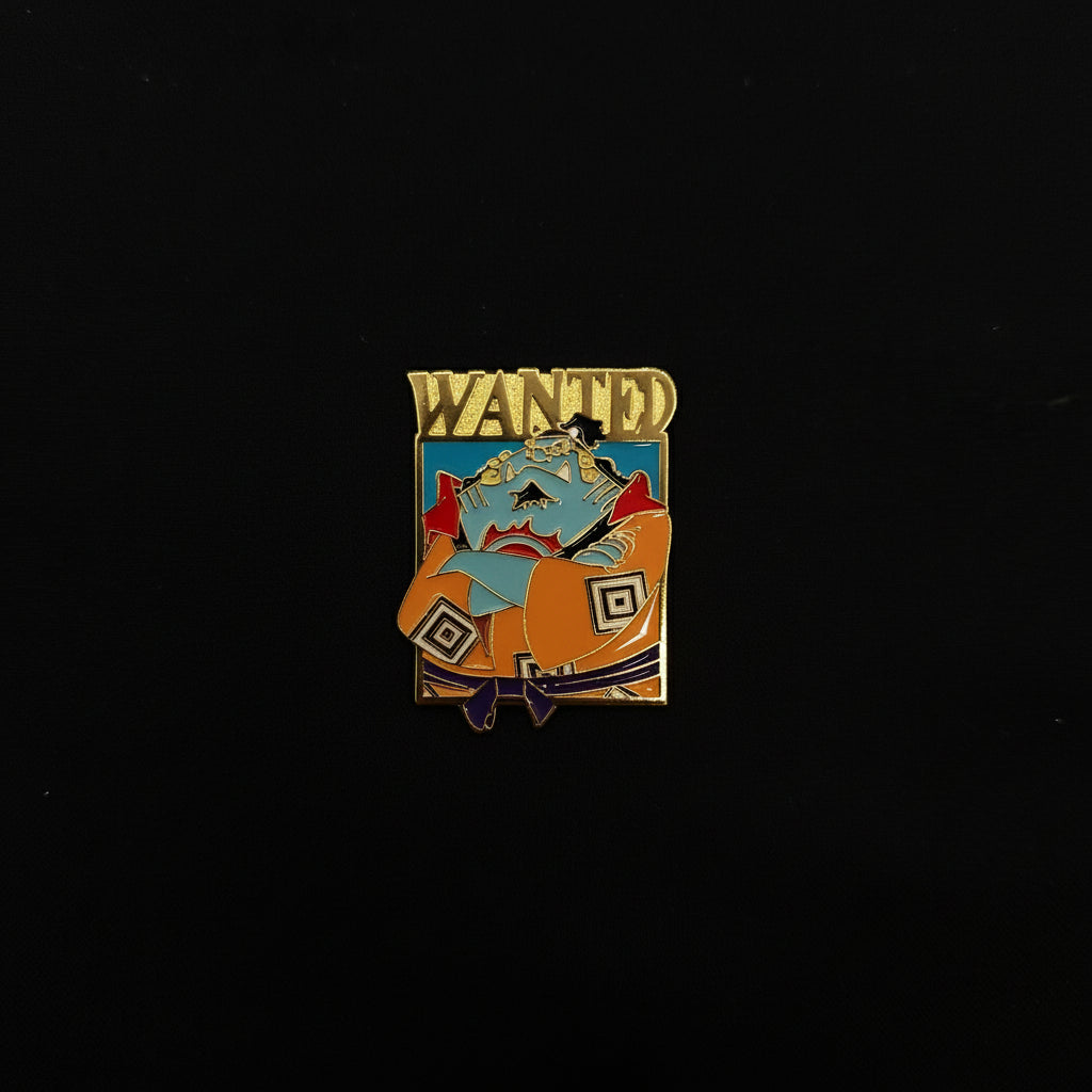 One Piece Wanted Pins