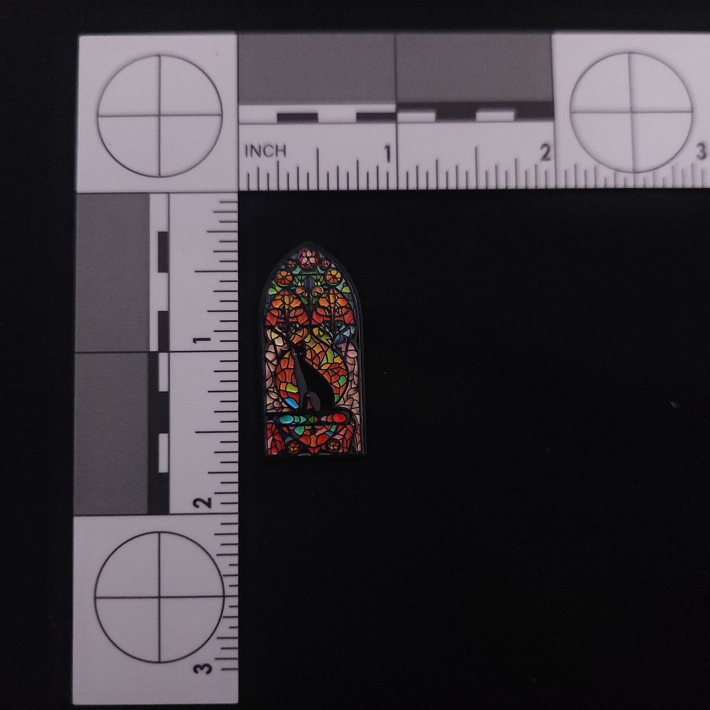 Cats Stained Glass Cat Pins
