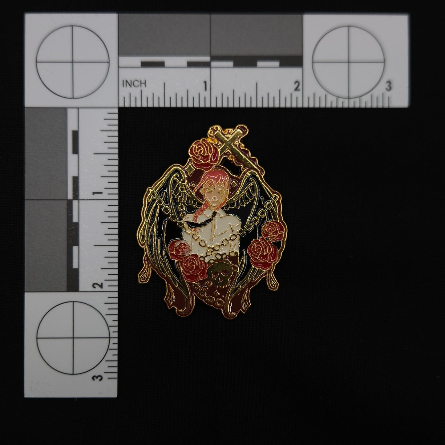 Chainsaw Man Makima Black Angel Pin